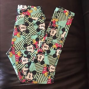Disney leggings NWOT Mickey Mouse